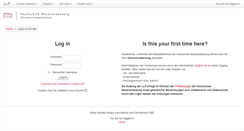 Desktop Screenshot of llp.hs-nb.de